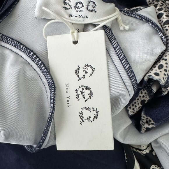 Sea New York Hana Velvet maxi dress size small Dark blue size small NWT - Picture 6 of 10